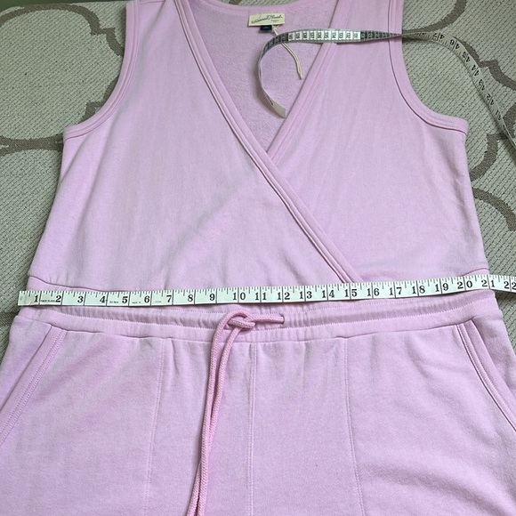 Universal Thread Target Pink Knit Romper V Neck Drawstring Waist, size XL, NWOT - Picture 10 of 16